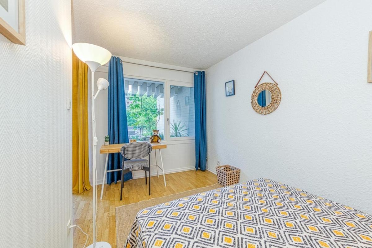 Charming T2, Wifi, Air Conditioning, Balcony Grenoble Bagian luar foto